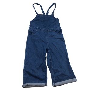 Universal Threads Cropped Overalls with Tie Back, Size 18